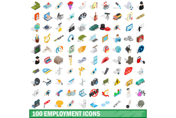100 Employment Icons Set: A Practical Review of Isometric 3D Assets for Modern Design Workflows
