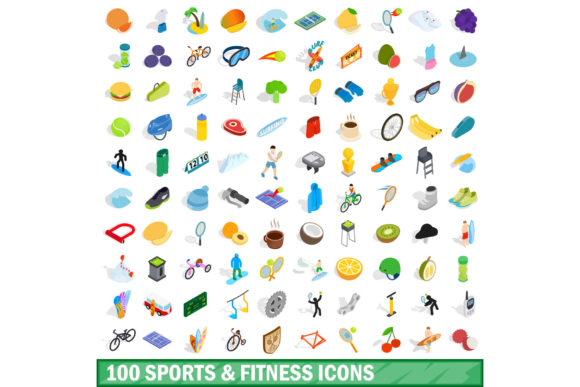 Evaluating the 100 Sport and Fitness Icons Set for Professional Design Projects