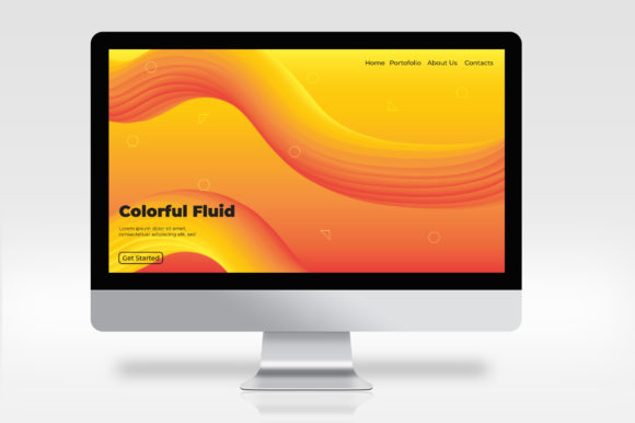 Fluid Landing Page