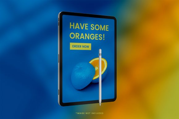 Ipad Mockup with Background