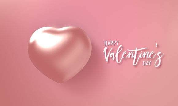 Pink Happy Valentine’s Day