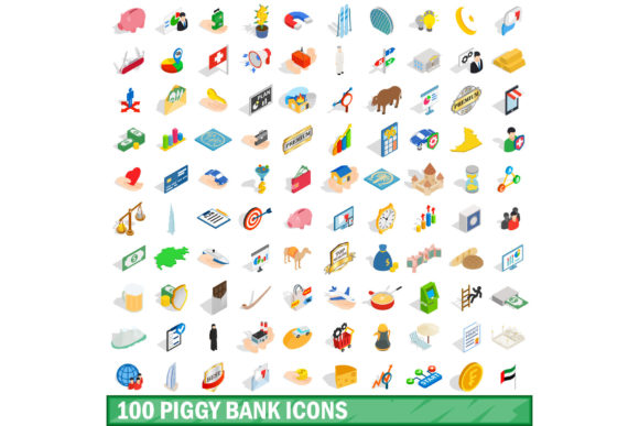 The Ultimate Guide to Using 100 Piggybank Icons Sets for Modern Design Projects
