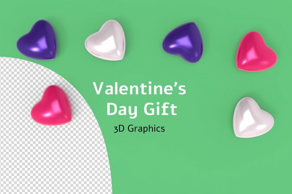 Valentin Day 3d Gift Box- Heart Shape